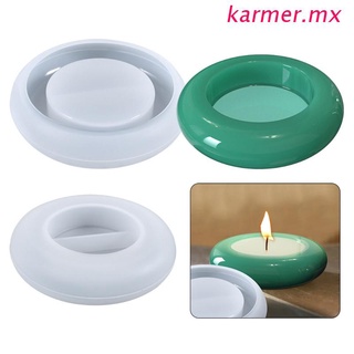 kar1 - molde redondo de resina epoxi, molde de silicona, bricolaje, manualidades