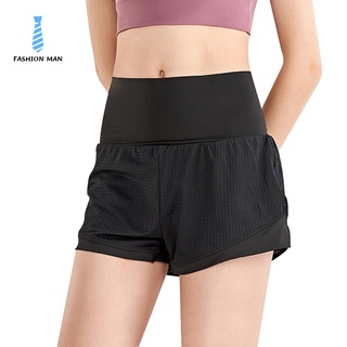 Pantalones cortos de Fitness para correr/ropa deportiva para mujeres/Yoga/entrenamiento/pantalones cortos en la espalda/Shorts atléticos