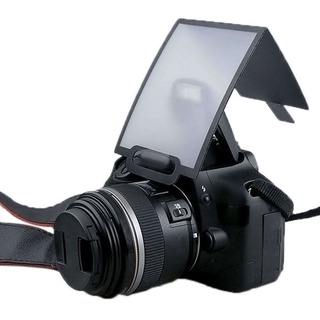 VALENTINE Universal Flash difusor portátil práctica pantalla suave blanco creativo profesional 1PC agradable caliente para Canon Nikon Pentax cámara DSLR Olympus/Multicolor (9)