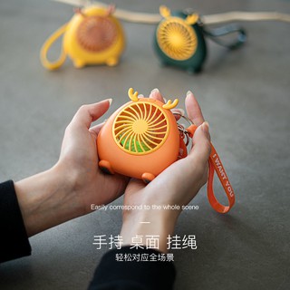 Mini ventilador de mano usb recargable silencio estudiante dormitorio beUSB [hanzhengmao.my9.1]