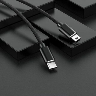 Type-c to Mini 5P USB Cable Type-c to Mini T-port OTG T6X9 (2)