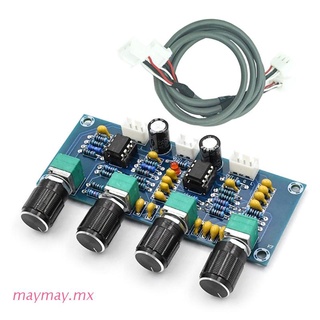 mayma xh-a901 ne5532 - preamplificador de placa de tono con volumen agudo