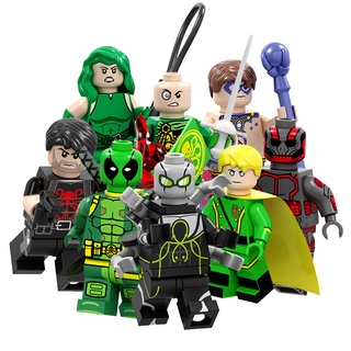 Super Heroes Minifigures Lego Atom Doctor Octopus Block Toys