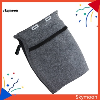Skym* portátil cartera de muñeca portátil amigable con la piel con cremallera bolsillo de secado rápido para correr