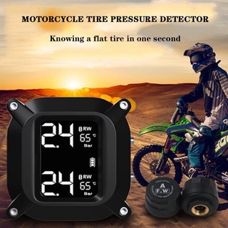 inalámbrico monitor de presión de neumáticos de motocicleta tpms sistema de detección de presión de neumáticos portátil i0a2 (7)