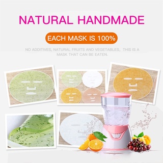 Colágeno Natural frutas verduras DIY mascarilla Facial fabricante máquina cuidado de la piel Facial (4)