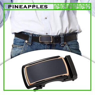 Mens Belt, Click Belt with Automatic Buckle Leather Ratchet Dress Belt for Men Gift