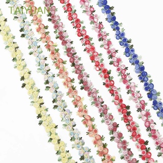 taiyuan diy encaje floral poliéster encaje tela de encaje artesanía colorido accesorios de ropa estilo nacional decoración ropa costura