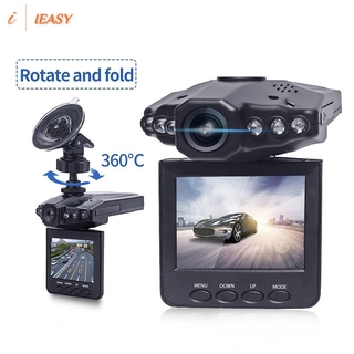 2.2 pulgadas completo de alta definición 1080P coche DVR cámara de vehículo grabadora de vídeo 6 infrarrojos LED de visión nocturna rotación
