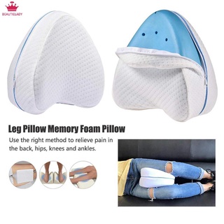 almohada cálida de rebote lento en forma de corazón/almohada de algodón para piernas/memoria cómoda (6)