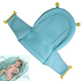 Red de baño de bebé asiento de seguridad recién bebé bañera bañera de malla asiento de apoyo ajustable bañera asiento de seguridad