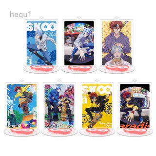 hequ anime sk8: cosplay acrílico soporte figura accesorio