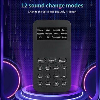 [sunyang] Mini cambiador De Voz profesional Universal Para Celular/computadora/Voz