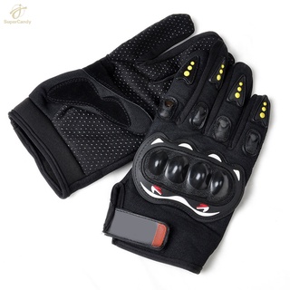 guantes de motociclista transpirables antideslizantes para motocicleta/motocicleta/guantes de equitación (1)
