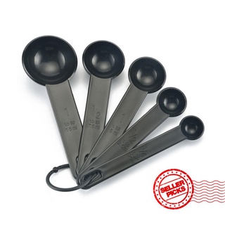 Plastic measuring spoon set, kitchen, cooking utensils, teaspoon, accessories spoon measuring I7R0