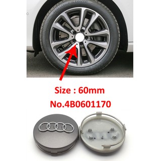 Tomota - carcasa para cubo de rueda de coche (60 mm, 60 mm, para A4 B6 B7 B5 A3 A6 C5 C6 A8 A5 Q3 Q5 Q7 A6L A7 A4L TT S3 S4 S5)