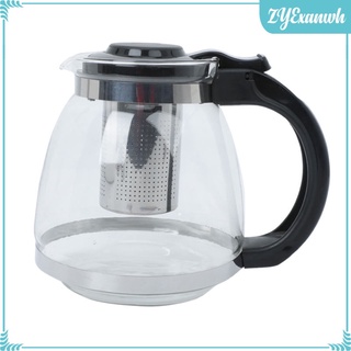 50oz Glass Teapot High Borosilicate Dishwasher Safe Tea Maker Kung Fu Tea Pot Loose Leaf Teapot Housewarming Birthday