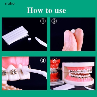 Nu 5 Caja/Pack De Cera Ortodoncia Dental Aroma De Frutas Tirantes Irritación De Las Encías Higiene Oral MX