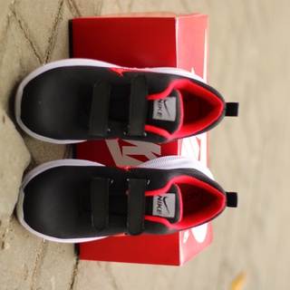 (pulsera De cuerda libre) nuevos zapatos escolares para niños NK zapatilla de deporte zapatos para hombres mujeres Premium rojo
