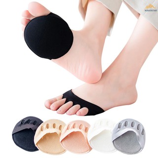 [M-start] almohadillas de pie de cinco dedos para hombres mujeres Protector de media plantillas tacones altos cuidado de los pies insertos callos maízs 5 pares Pack