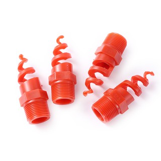 2 pzs boquilla de cono de plástico espiral de 1/4" 3/8" 1/2" 3/4" 1" (8)