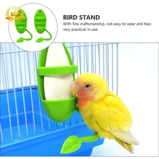 HSU plástico Cuttlebone titular para loro aves accesorios calcio vitaminas complementar mascota loro alimentador de alimentos creativo plástico pájaro Cuttle