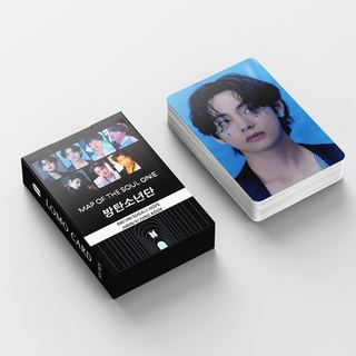 54pcs/box BTS Photocard 2021 MAP OF THE SOUL ON:E Album LOMO Card Photocards Postcard