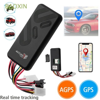 BAOXIN Mini Rastreadores GPS para vehículo camión Locador Rastreador de GPS SIM GPRS Dispositivo rastreador Tiempo real Motocicleta Práctico Moto GPS para coche/Multicolor