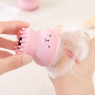 Cepillo De masaje y limpieza Facial cepillo De silicona Suave/utensilios De limpieza Facial (3)
