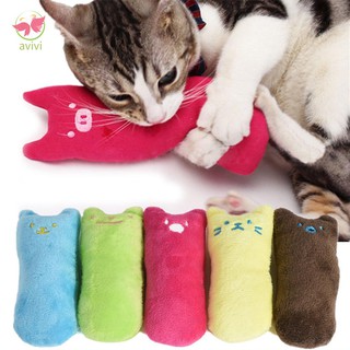 lindo almohada rasguños gato loco kicker catnip juguete dientes