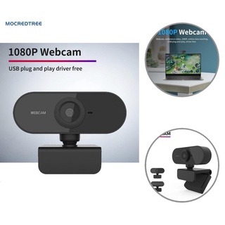Mocretree Webcam Digital 1080p ajustable Foco Automático cámara Digital De Alta claridad Para estudio