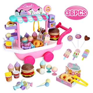 lala mini helado camión caramelo carro casa juego juguetes educativos carro casa juego juguetes de niños