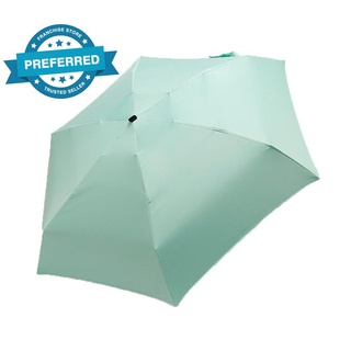 2021 nuevo Mini portátil lápiz labial paraguas 50% Off lluvia plegable paraguas y paraguas de doble uso V9X0
