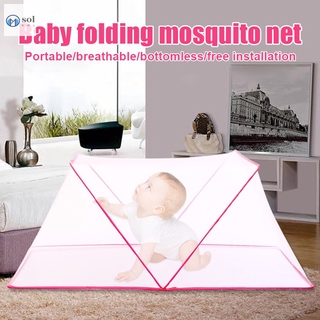 niños bebé mosquitera para cama portátil plegable recién nacido tienda de viaje instalación gratuita