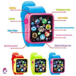 relojes de pulsera inteligentes para aprendizaje temprano/reloj Digital con pantalla de poemas/juguetes para niños/niñas (3)