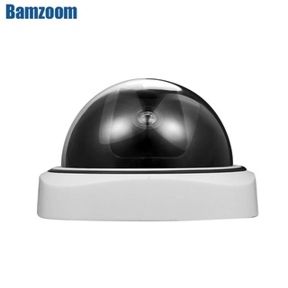 Inteligente interior/exterior maniquí cámara de vigilancia domo hogar impermeable falso CCTV cámara de seguridad con intermitente rojo luces LED (1)
