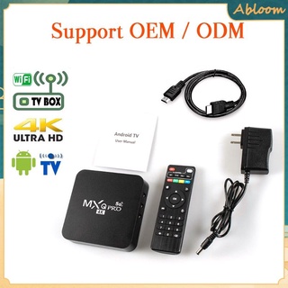 Tv Box Smart 4k Pro 5g 8gb/ 128gb Wifi Android 10.1 Tv Box Smart MXQ PRO 5G 4K abloom