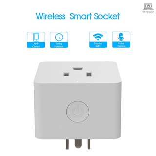 Wifi Smart Home Plug Mini Wireless Smart Socket ee.uu. enchufe temporizador interruptor de alimentación Control remoto electrodomésticos desde cualquier lugar por teléfono inteligente APP soporte para Amazon Alexa Echo/Google Home No requiere Hub (5)