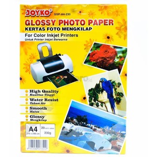 Joyko GSP-A4-230 - papel fotográfico brillante (230 g)