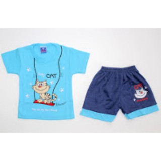 Conjunto de pantalones cortos para bebé/niñas/ropa/camiseta/Tops+pantalones cortos