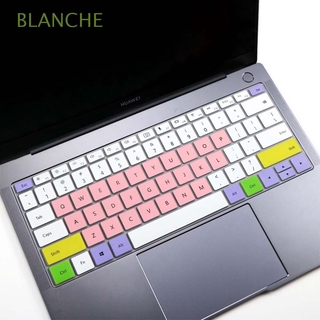 blanche para huawei matebook teclado película protectora para huawei teclado pegatinas cubiertas de teclado alta calidad 13.9 pulgadas portátil portátil protector de piel material de silicona super suave portátil protector (1)