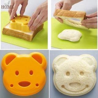 1 pza Molde de emparedado de oso en forma de oso para pan/galleta/Dispositivo de oso en relieve para pastel/cocina