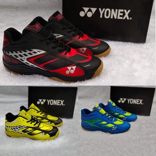Yonex A04 bádminton negro rojo zapatos BULUTANGKIS hombres deportes fresco adolescentes