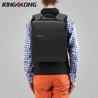 listo stock. kingslong 14 pulgadas moda gran capacidad mochila portátil portátil bolso de hombro