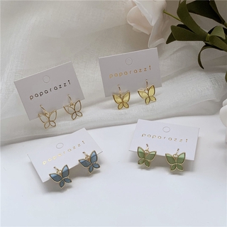 coreano temperamento simple fresco mariposa colgante pendientes dulces y personalizados pendientes de gota para mujer joyería