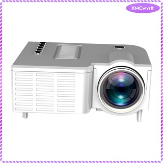 [listo stock] mini proyector portátil de vídeo, multimedia cine en casa proyector de película, apto para full hd 1080p (9)