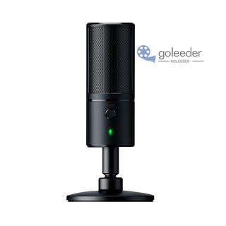 [G.D] Razer Seiren Emote USB condensador micrófono con Emoticon de 8 bits pantalla LED micrófono supercardioide absorción de golpes Mod (1)
