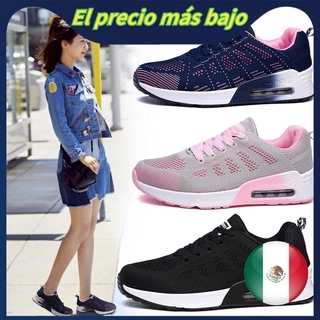 Summer Casual Women Knitted Sneakers Anti-Slip Outdoor Running Sport Shoes