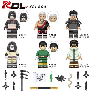 Naruto Minifigures Comic bloques de construcción Orochimaru Compatible Lego juguetes regalos KDL803