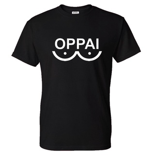 camiseta para hombre oppai patrón one punch básico hip hop tee